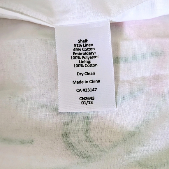 Talbot's Petites, NWOT, Spring Florals, Sleeveless Sheath, Lined Dress, Size 2P - Picture 10 of 13